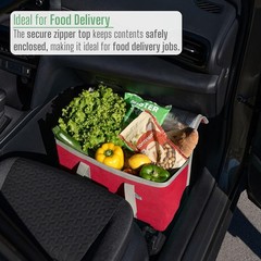 3 Pack Cooler Bag & Insulated Grocery Bags Food Delivery Collapsible Cooler