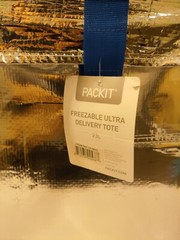 PACKIT Freezable Ultra Delivery Tote/Bag 23L 13.5 x 9 x 13
