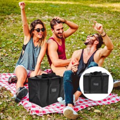 Insulated Cooler Bag Large Capacity Outdoor Insulated Grocery Bag