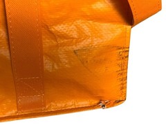 Set of 2 Insulated Delivery Bags Hot Food Pizza Tote Straps Zipper new Used