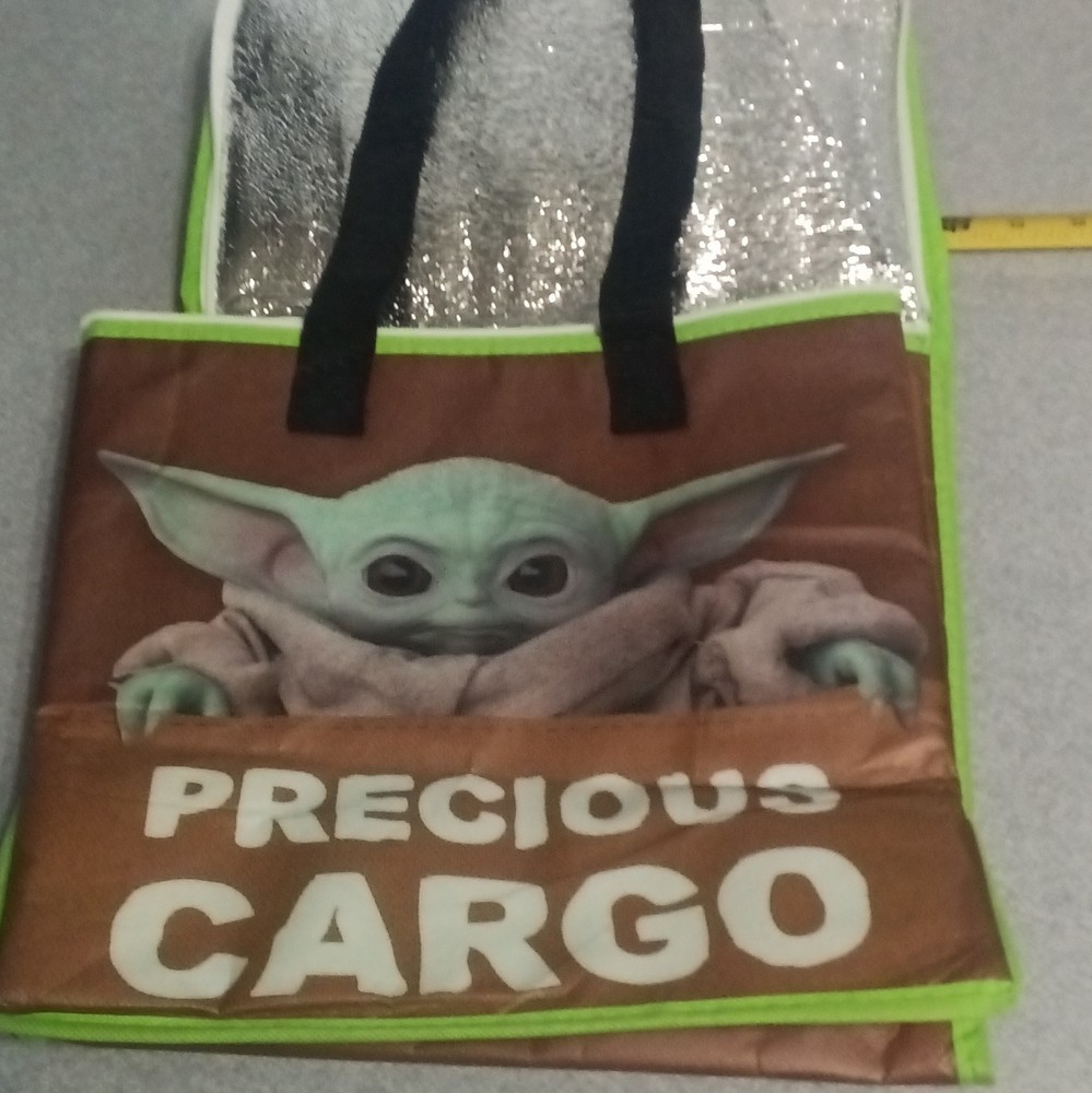Star Wars Precious Cargo Insulated Zippered Tote Food Delivery Bag w/ Handles