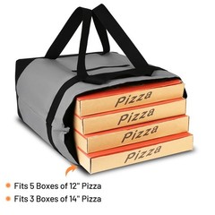 CIVJET 2PK Insulated Grocery Tote Bags, Large Reusable Non-Waterproof, Grey