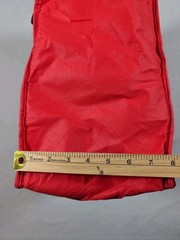 GRUBHUB Large 17″x17″x8” Insulated Food Delivery Carrying Tote Bag Red