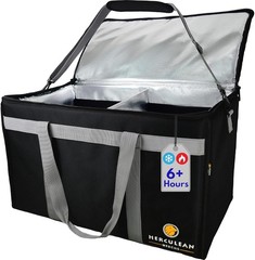 Herculean Insulated Food Carrier with YKK Zipper – Ideal for Catering & Events