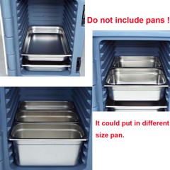 Commercial Food Delivery Cabinet Hot Cold Thermal Container Takeaway 90L