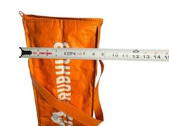 Set of 2 Insulated Delivery Bags Hot Food Pizza Tote Straps Zipper new Used