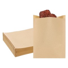 4.72×6.5 Inch Paper Sandwich Bags 100 Pcs Pastry Bag Light Brown