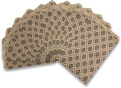 Damask/Kraft Paper Gift Bags — Shopping/Sales/Tote Bags