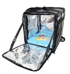 Packir PK-76F: Large Doubledeck Insulated Pizza/Food Delivery Backpack, 16″x …
