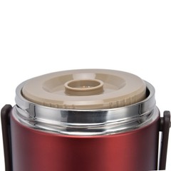 Qiilu Food Flask 2L Termos Para Comida Caliente 24 Horas 304 Stainless Steel