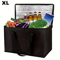 Commercial Insulated Meal Delivery Bag Large-Capacity PET Pizza Bag USA seller