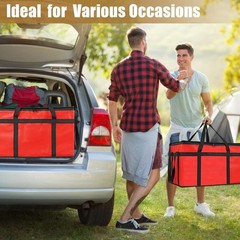 Insulated Bags for Food Delivery, XXXL Pizza Delivery Bags, Large Capacity Co…