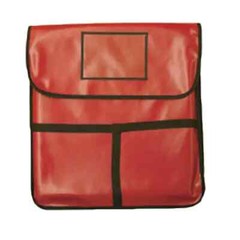 Thunder Group PLPB020 20″x20″x5″ Red Leatheroid PVC Insulated Pizza Delivery Bag