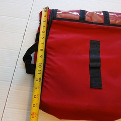 Official Papa John’s Pizza Insulated Thermal Large Red Delivery Hot Bag