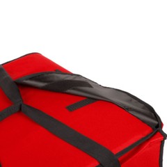3 PACK Insulated Catering Pizza Food Delivery Carrier Bag Box Red 20″ 18″ 16″