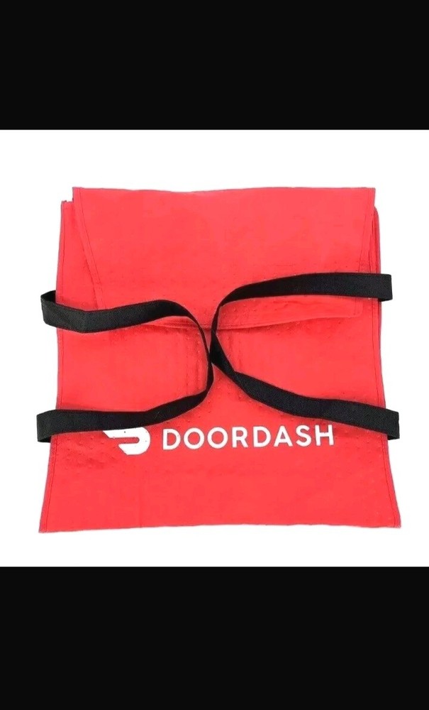 New! Doordash Large Insulated Pizza Delivery Driver Bag For Top Dashers 19x19x5”