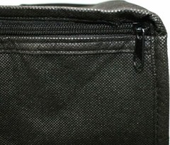 2 X-LARGE INSULATED FOOD DELIVERY BAG ZIPPER THERMAL REUSABLE GROCERY PIZZA WARM