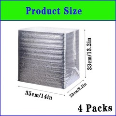 Insulated Shipping Box Liners Reusable Thermal Bags Food Delivery Coolers New