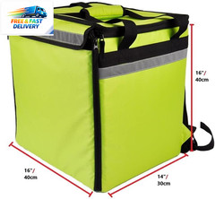 50L XL Large Insulated Food Delivery Backpack, Expandable Catering Cooler Bag, W