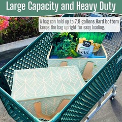 2 Pack Cooler Bag, Insulated Grocery Bags for Food Delivery, Collapsible Co