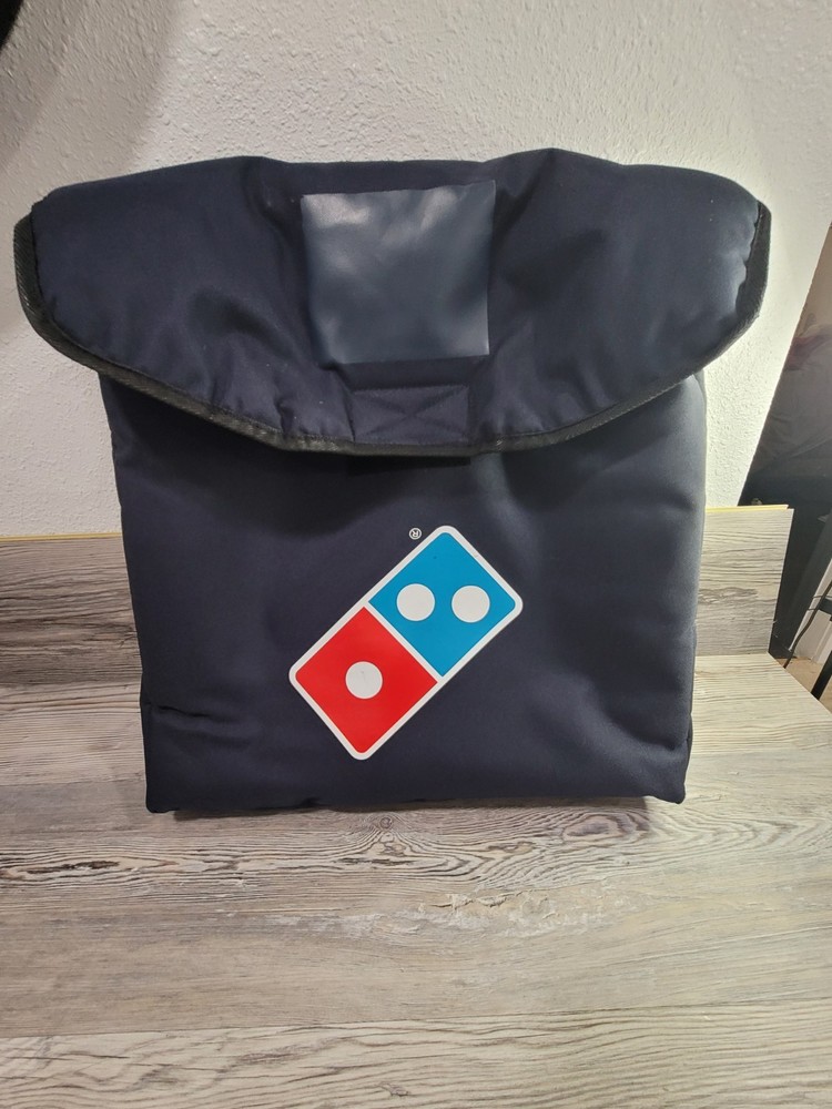 Dominos Pizza Delivery Bag. Insulted for Pizza Or Hot Foods. 18x18x8