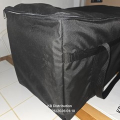 Intedge CIFC-1 22x12x12 Cadura-Nylon 1″ Polyurethane Foam Insulated Catering Bag