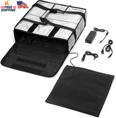 Homevative Electric Heated & Insulated Pizza & Food Delivery Bag. Home Outlet &