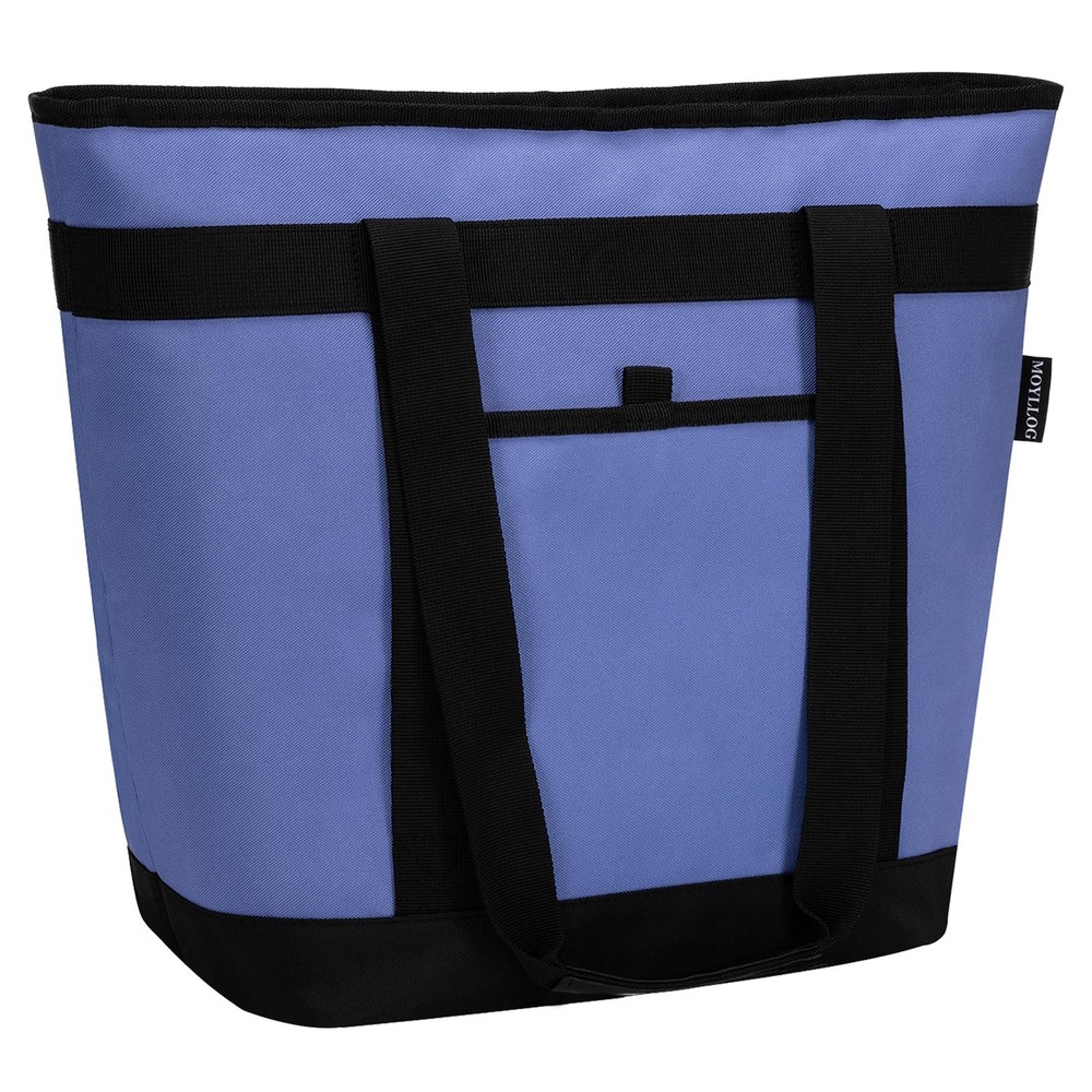 Insulated Cooler Bag, Reusable Grocery Bags for 8″D x 20″W x 15″H, Blue