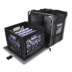 Vollrath VDBBM300 Insulated Food Delivery Backpack (Includes: Integrated Frame),