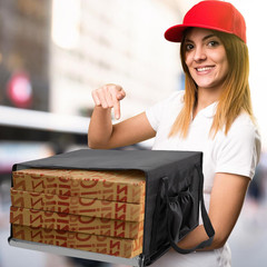 2 Pcs Insulated Pizza Delivery Bags 20″ X 8″ Food Bag 4 Cup Holders Warmer Carry