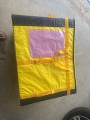 AMAZON COURIER SYTLE LARGE DELIVERY STORAGE BAGS 28x23x20 *BUY BULK!