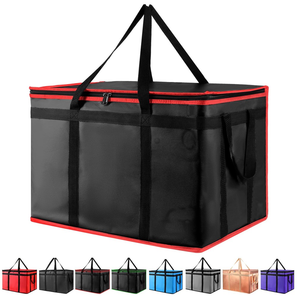 mosago Insulated Food Delivery Bag Reusable Thermal Cooler Grocery Bags for …