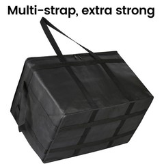 3 Pack Insulated Food Delivery Bag XXXL Pizza Cooler Bags Thermal Carrier