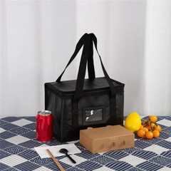 Large Insulated Food Delivery Bag Pizza Thermal Cooler Portable Storage Bag