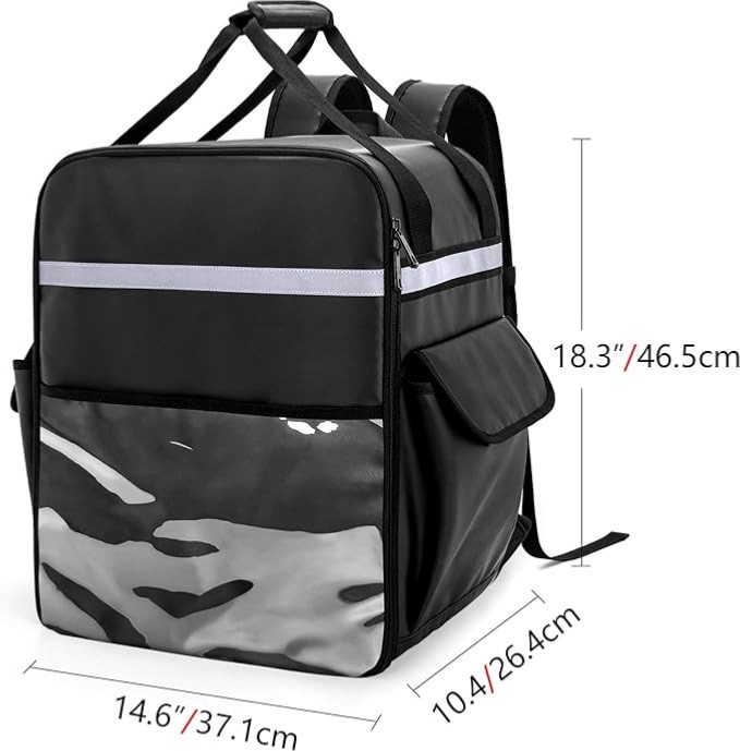 HOT Food Delivery BAG Backpack Insulated waterproof for ebike Motorcycles.