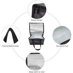 Insulated Cooler Bag Large Capacity Outdoor Insulated Grocery Bag