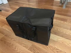 1-Pack Insulated Reusable Grocery Bags, X-Large Insulated Food Delivery Bag
